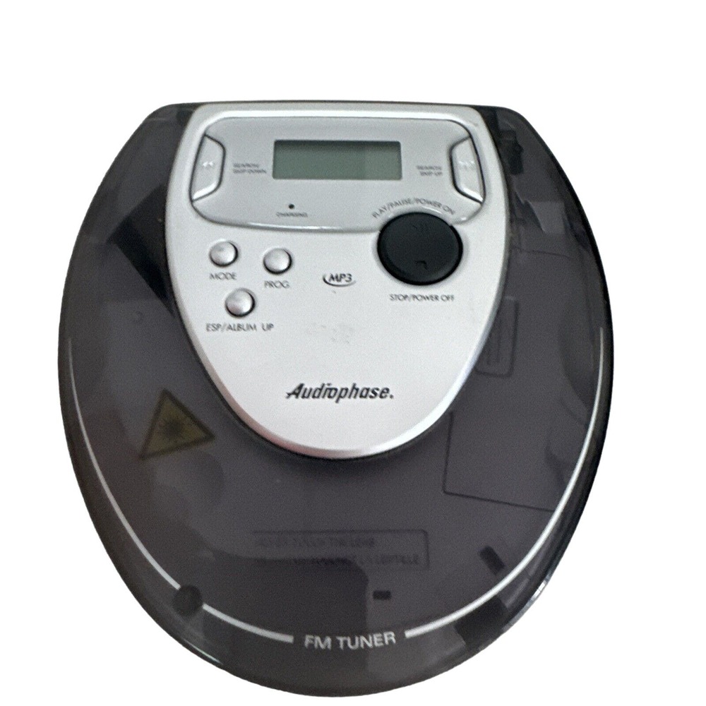 Audiophase MP3 Playback CDM332AT CD & MP3 Player - 2003 - FM Tuner Skip Free